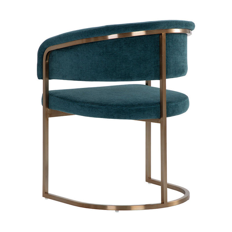 Marris Dining Armchair - Gold