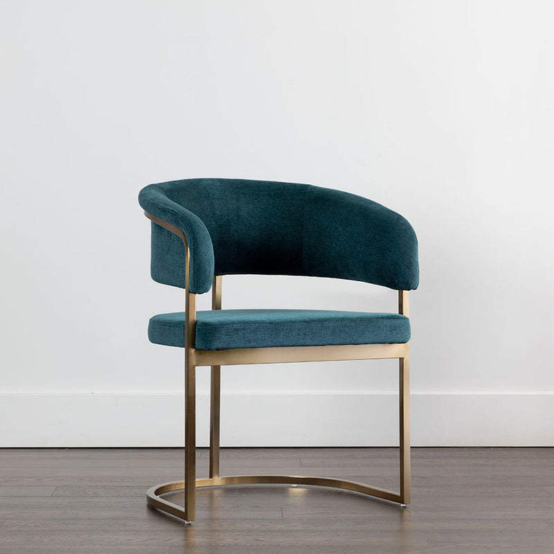 Marris Dining Armchair - Gold