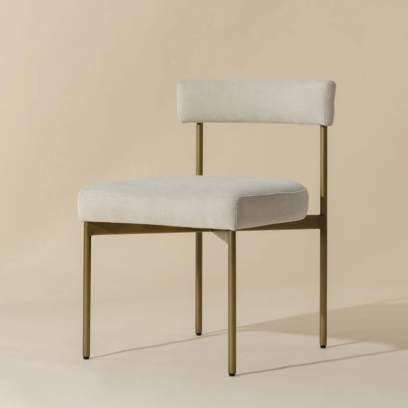 Seneca Dining Chair - Antique Brass