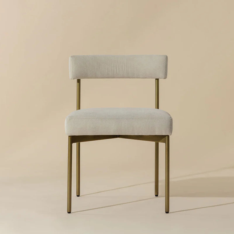 Seneca Dining Chair - Antique Brass