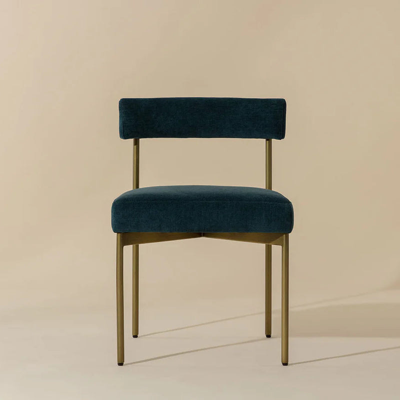 Seneca Dining Chair - Antique Brass