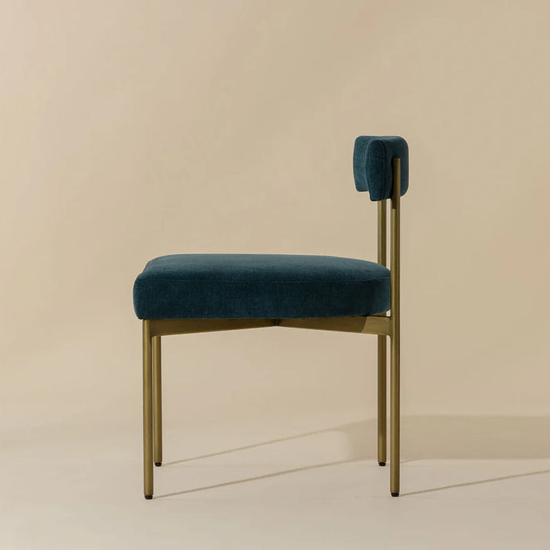 Seneca Dining Chair - Antique Brass