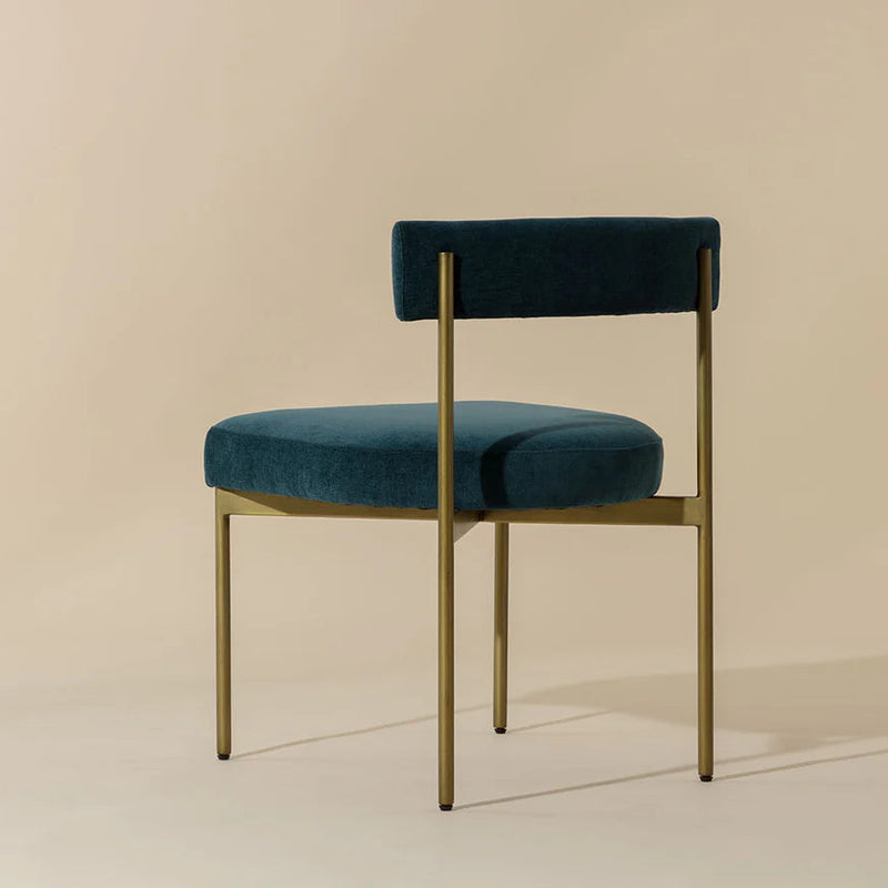 Seneca Dining Chair - Antique Brass