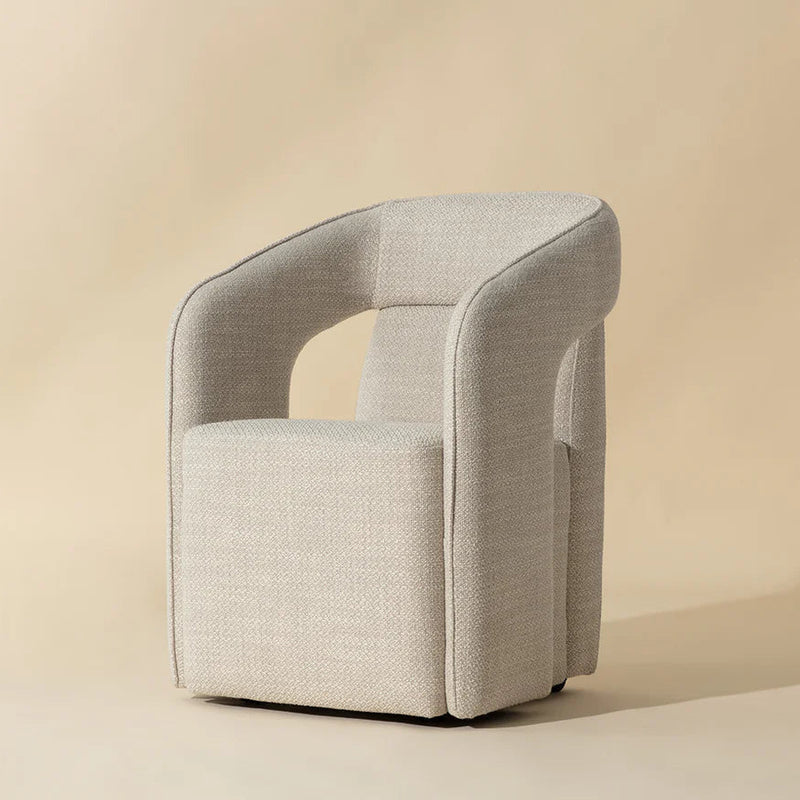 Kendrick Wheeled Dining Armchair