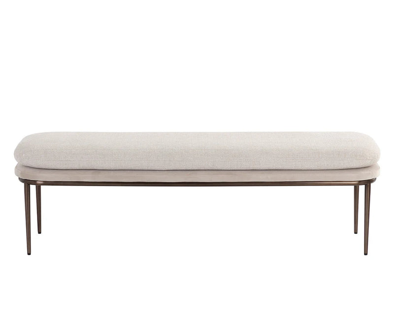 Koffi Bench - Dark Bronze