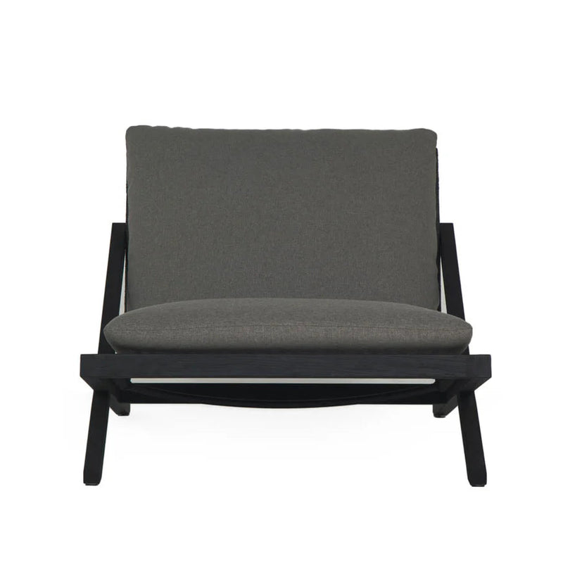 Bari Lounge Chair - Charcoal