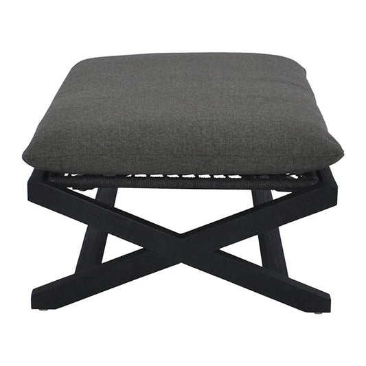 Bari bench - Charcoal