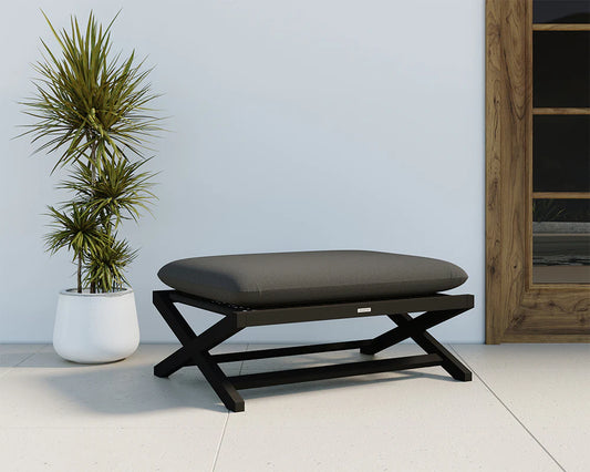 Bari bench - Charcoal