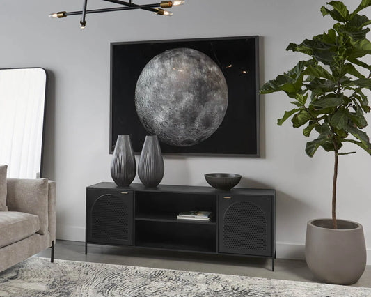 Aziza Media Console And Cabinet