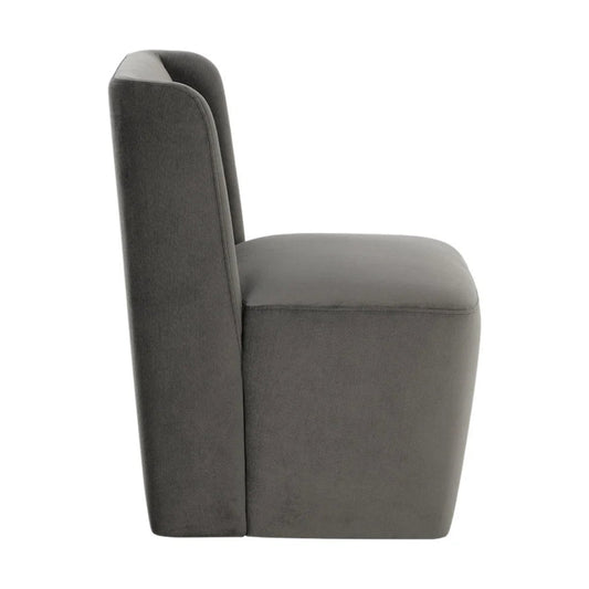 Amita Wheeled Dining Chair