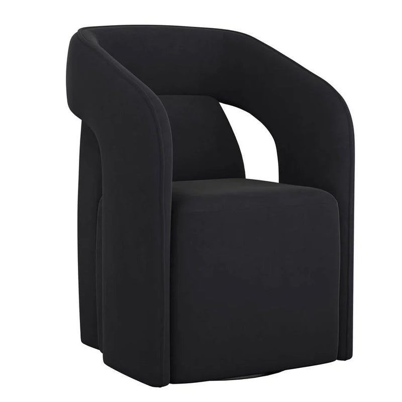 Kendrick Wheeled Dining Armchair