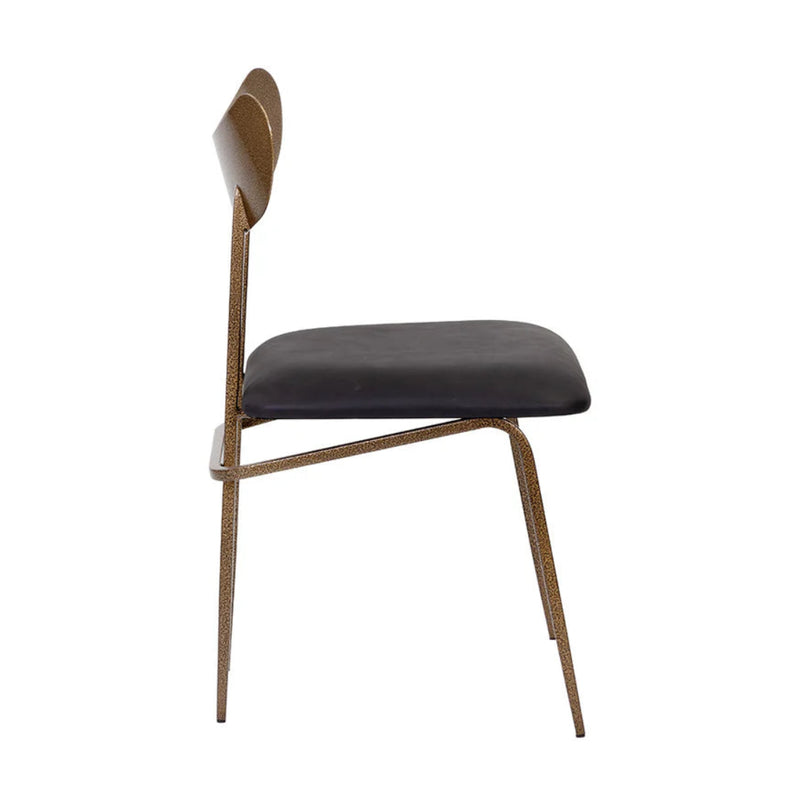 Gibbons Dining Chair - Antique Brass