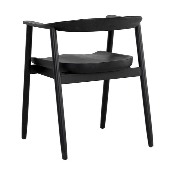 Jeremy Dining Armchair - Black