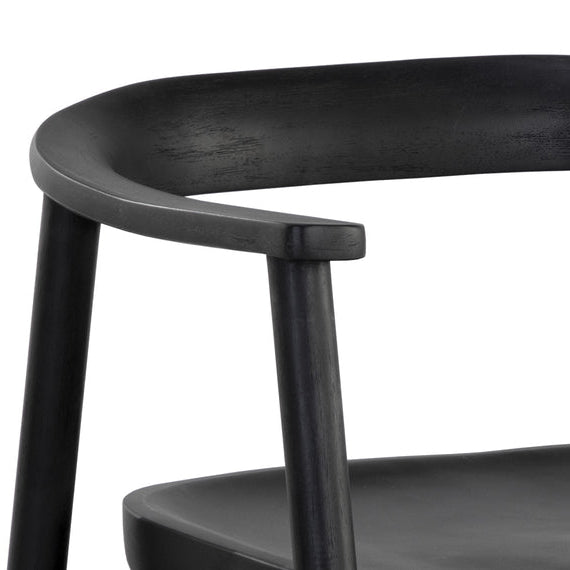 Jeremy Dining Armchair - Black