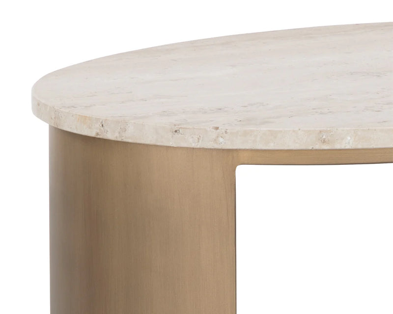 Roshni Side Table - Oval