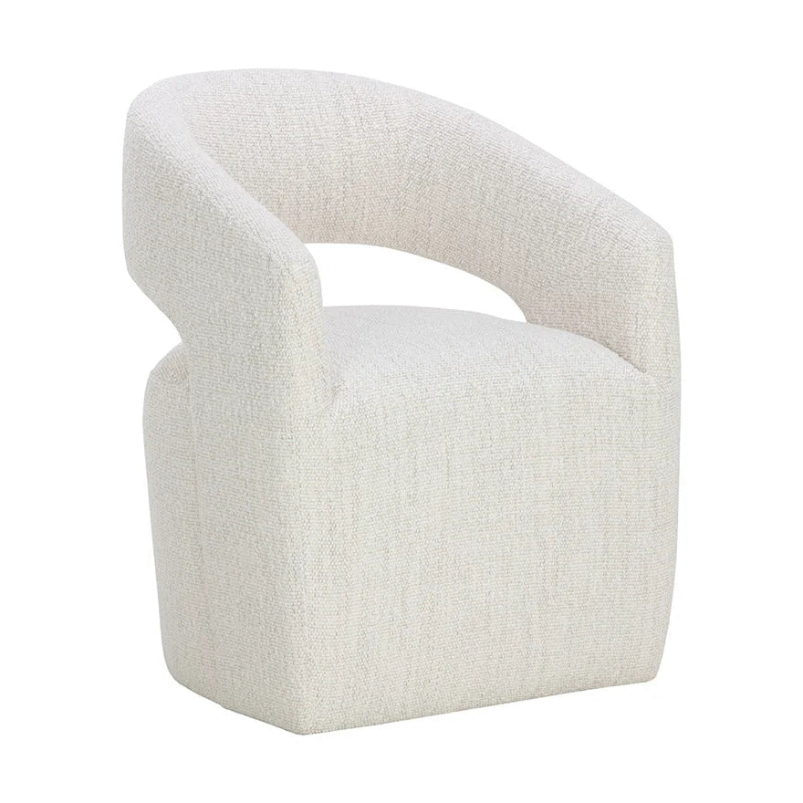 Lloret Wheeled Dining Armchair