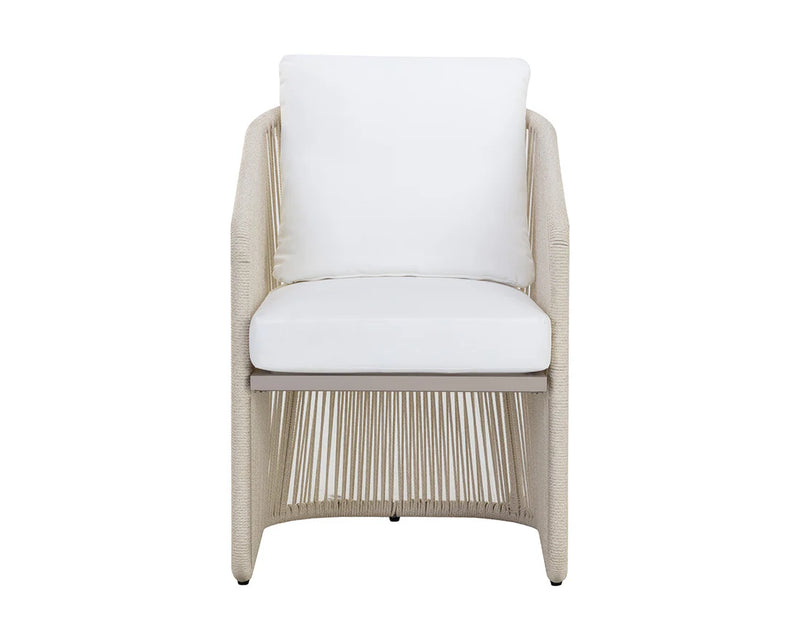 Allariz Dining Armchair - Greige