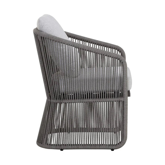 Allariz Dining Armchair - Warm Grey