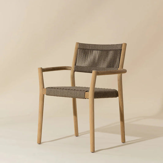 Kavala Stackable Dining Armchair - Natural