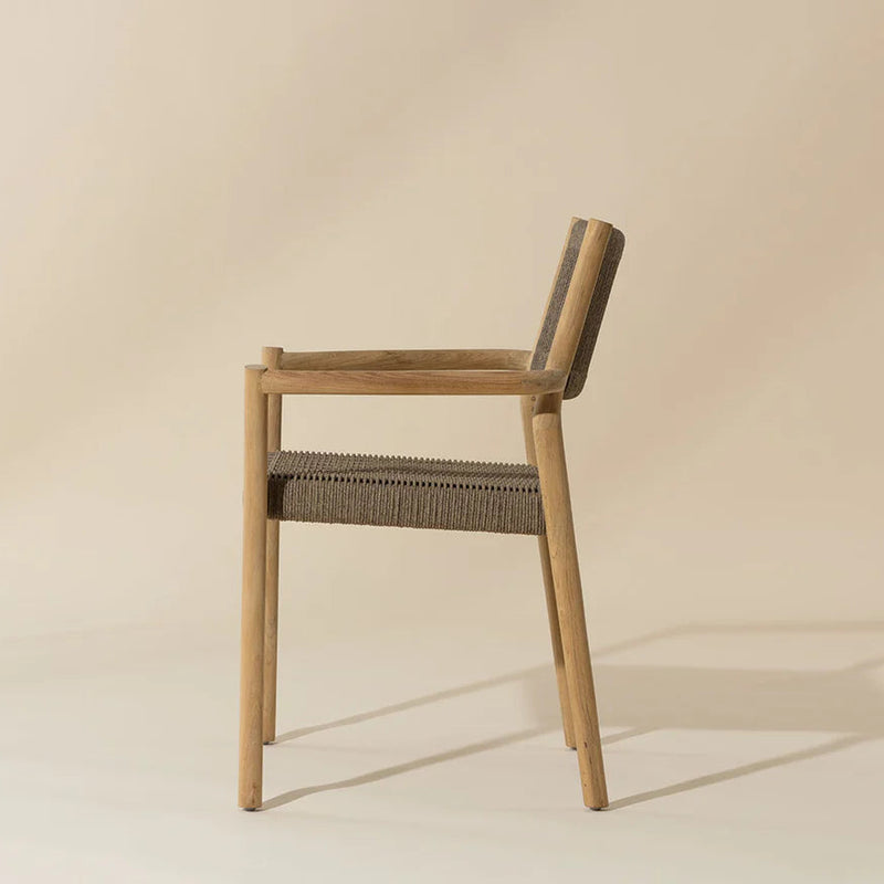 Kavala Stackable Dining Armchair - Natural