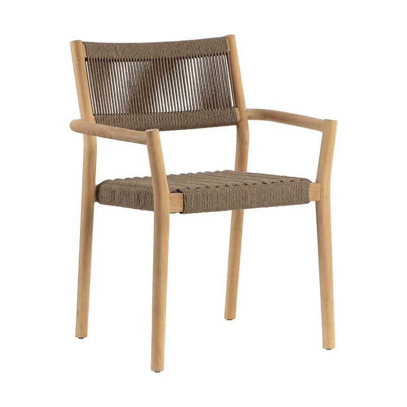 Kavala Stackable Dining Armchair - Natural