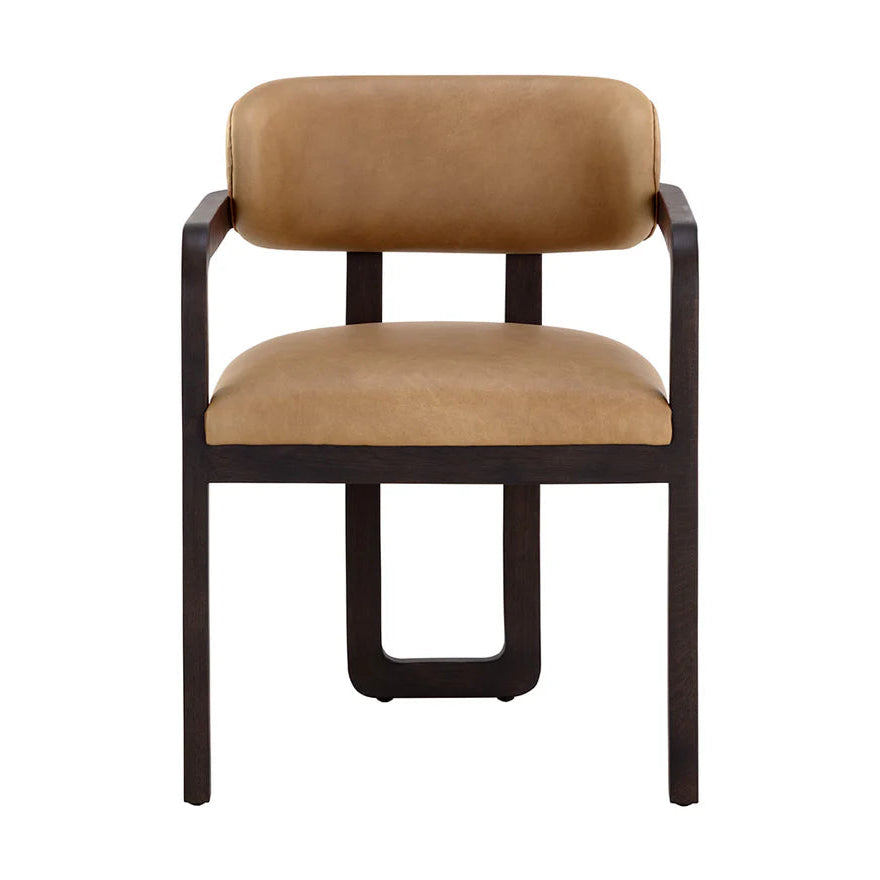 Madrone Dining Armchair - Brown