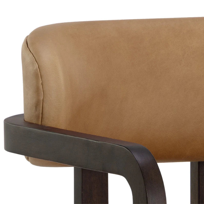 Madrone Dining Armchair - Brown