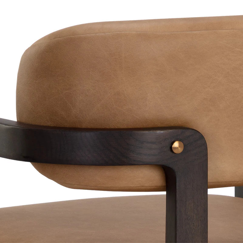 Madrone Dining Armchair - Brown