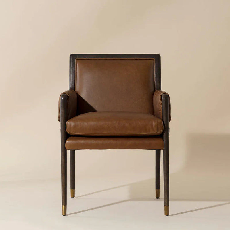 Mauti Dining Armchair - Brown