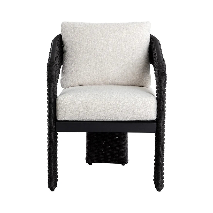 Pylos Dining Armchair - Black