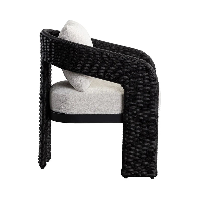 Pylos Dining Armchair - Black