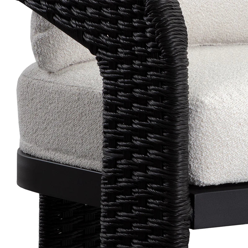 Pylos Dining Armchair - Black