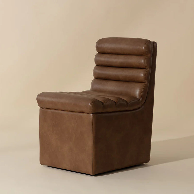 Norm Wheeled Dining Chair