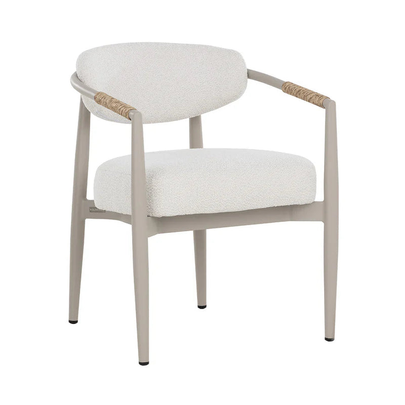 Marita Dining Armchair - Greige