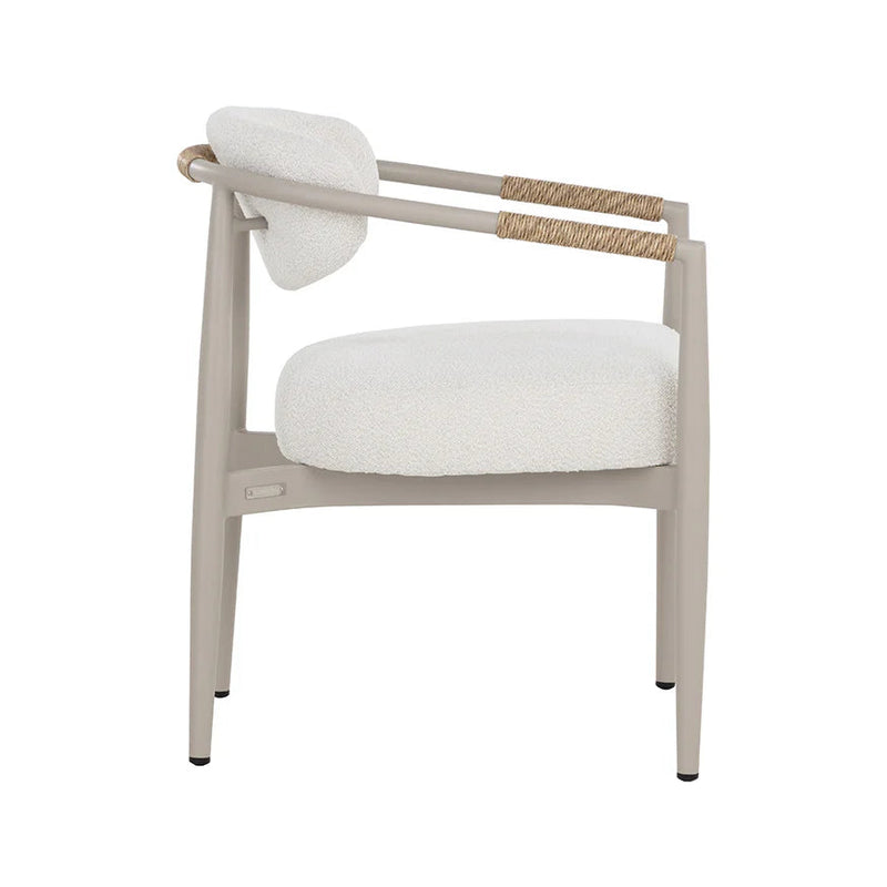 Marita Dining Armchair - Greige