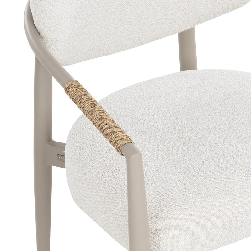 Marita Dining Armchair - Greige