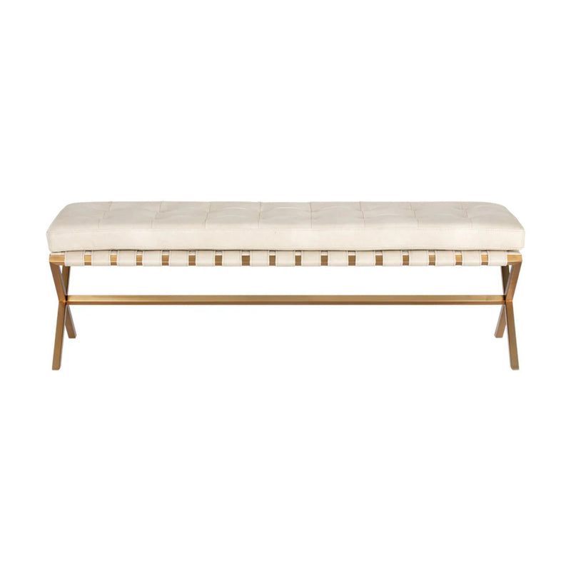 Kenji Bench - Gold - Small