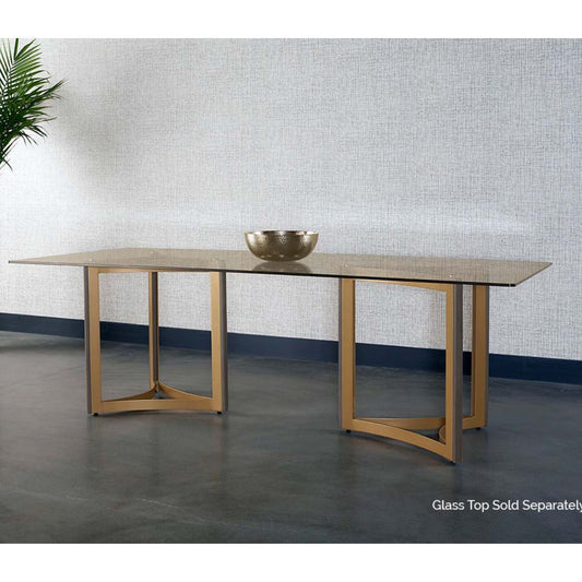 Glass Dining Table Top - 86.5" - Rectangular