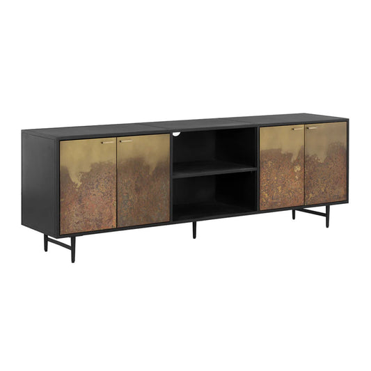 Auburn Media Console And Cabinet