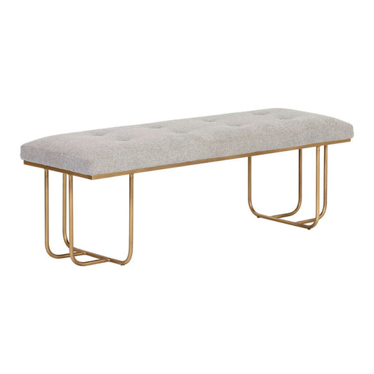 Maverick Bench - Antique Brass