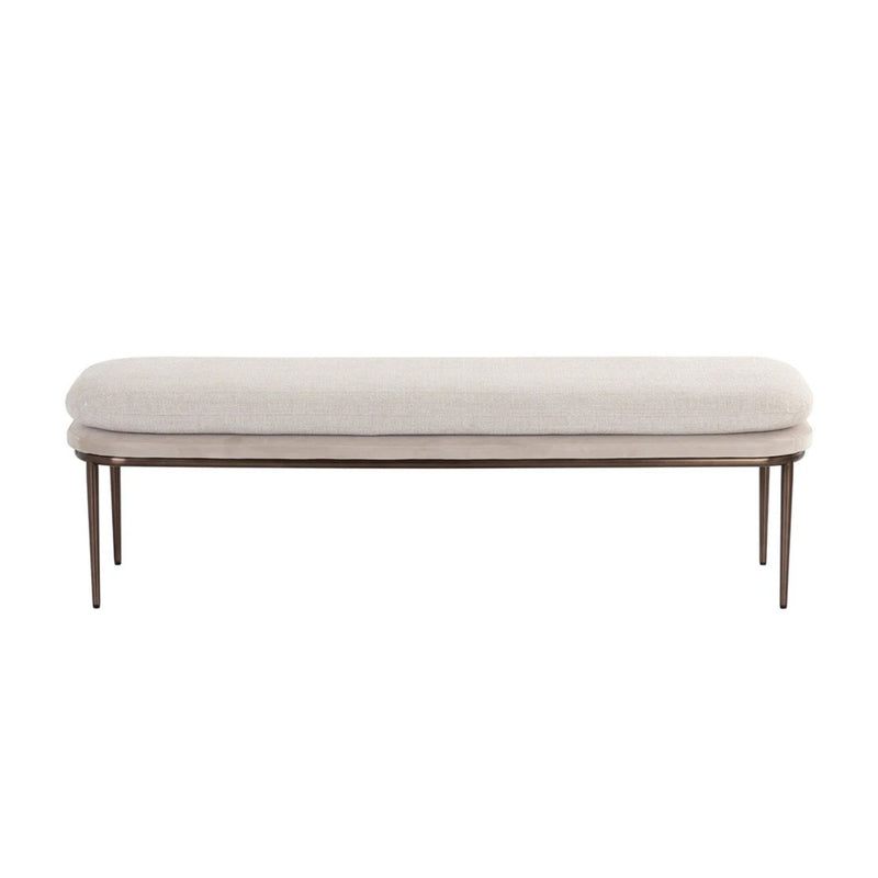 Koffi Bench - Dark Bronze