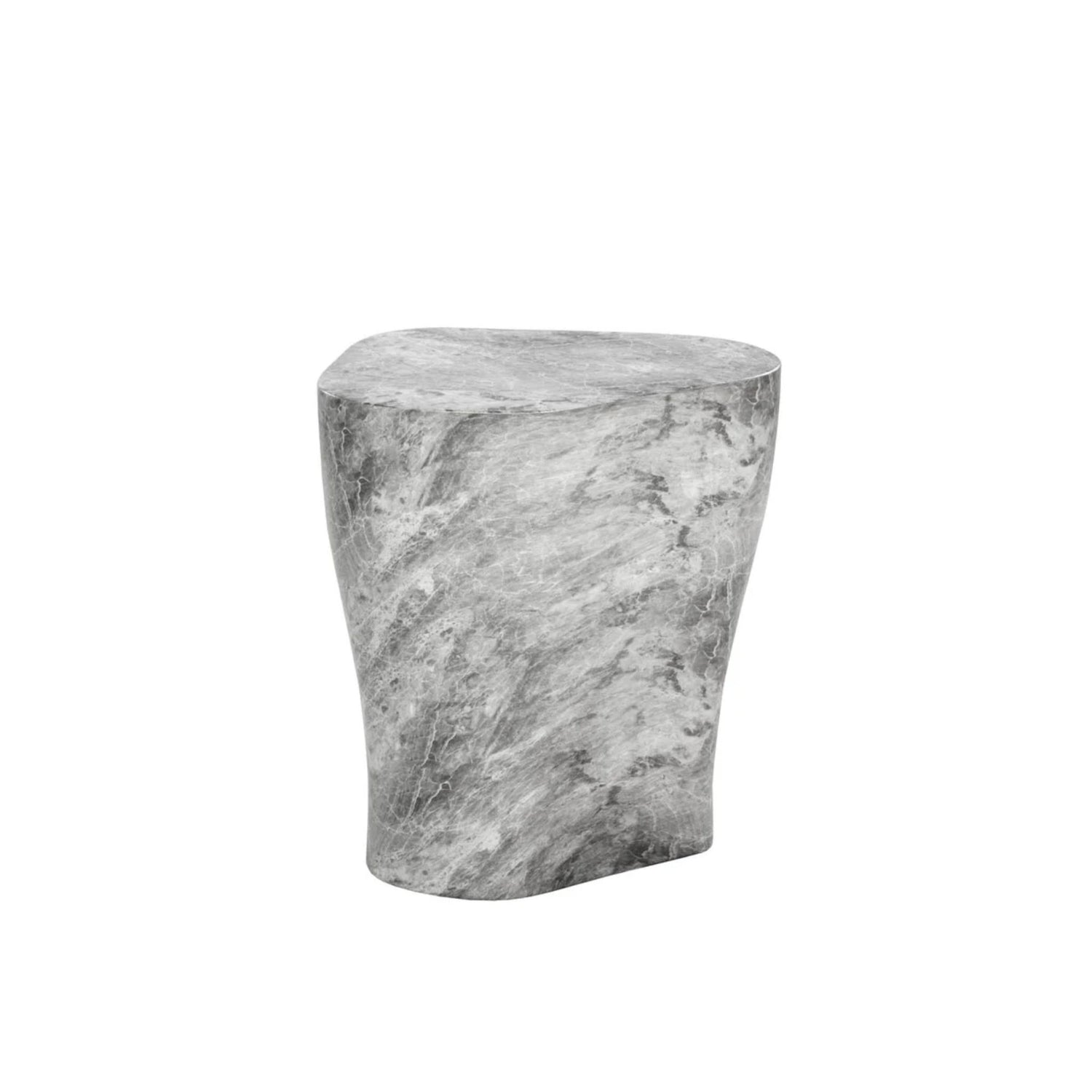 Dali Side Table - Marble Look - Large