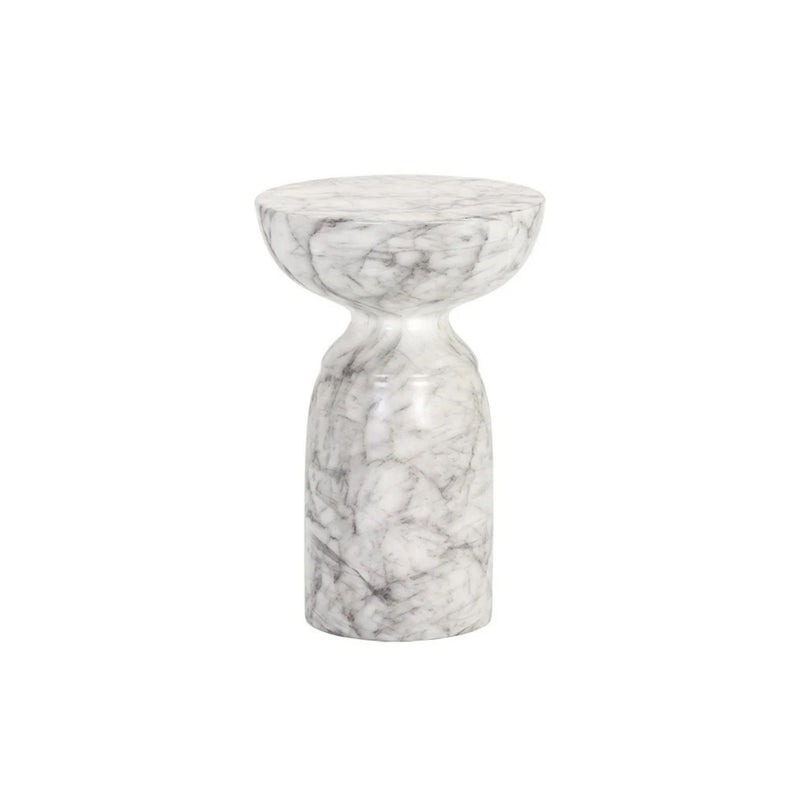 Goya End Table - Marble Look