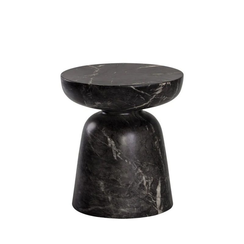 Lucida End Table - Marble Look