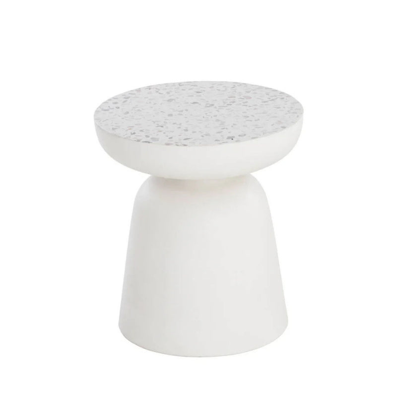 Lucida End Table - Terrazzo