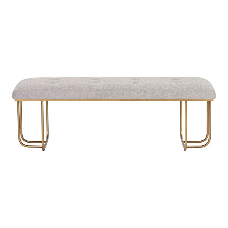 Maverick Bench - Antique Brass