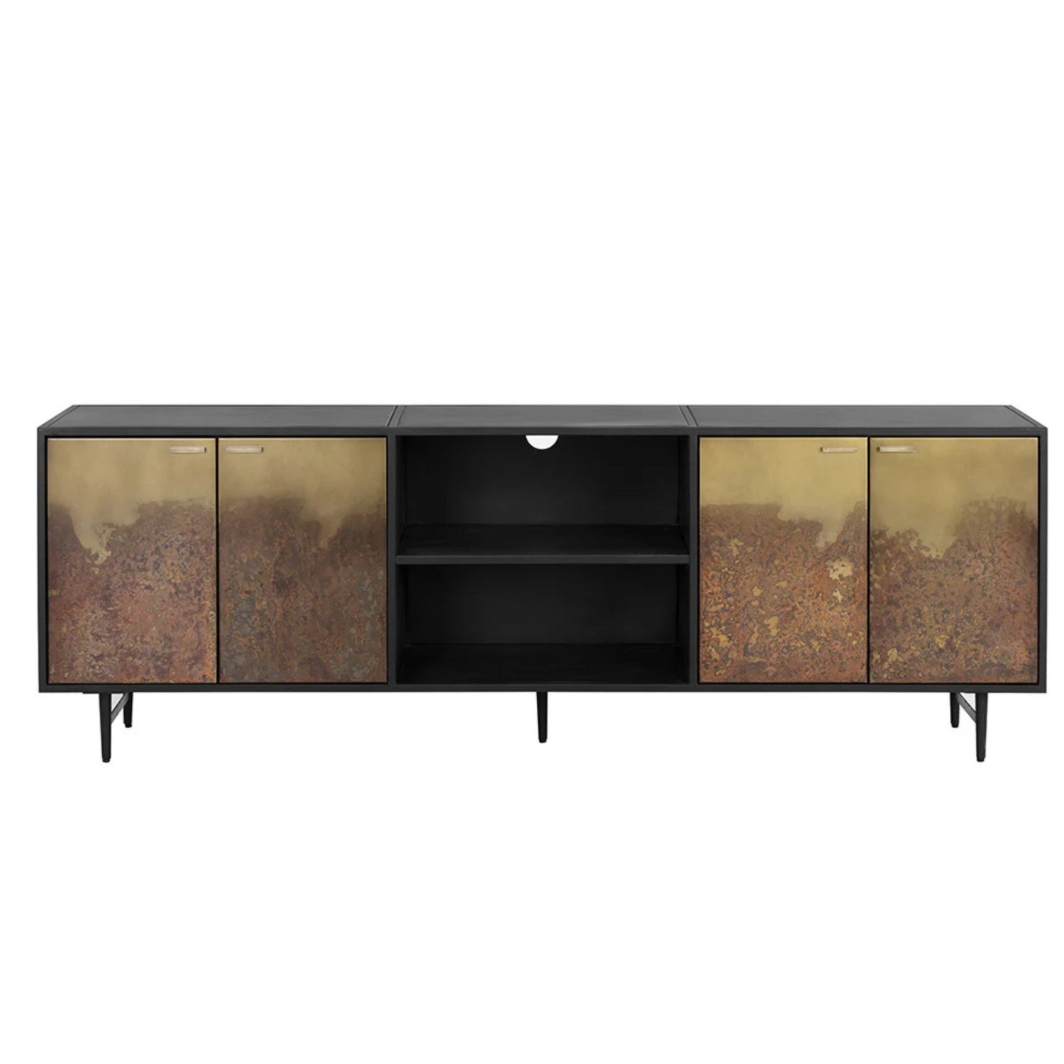 Auburn Media Console And Cabinet