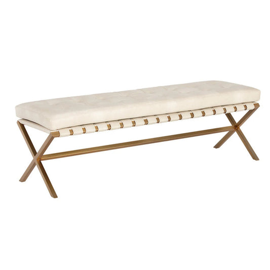 Kenji Bench - Gold - Small