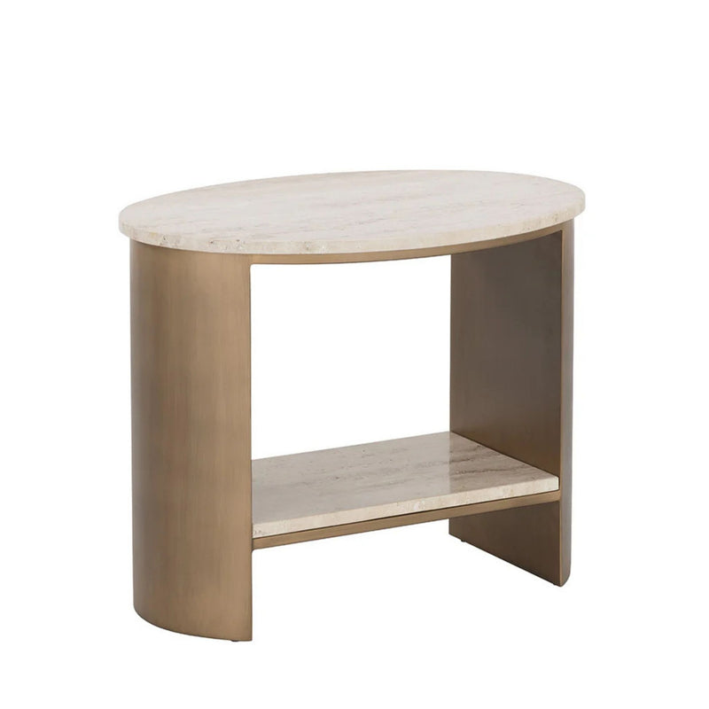 Roshni Side Table - Oval