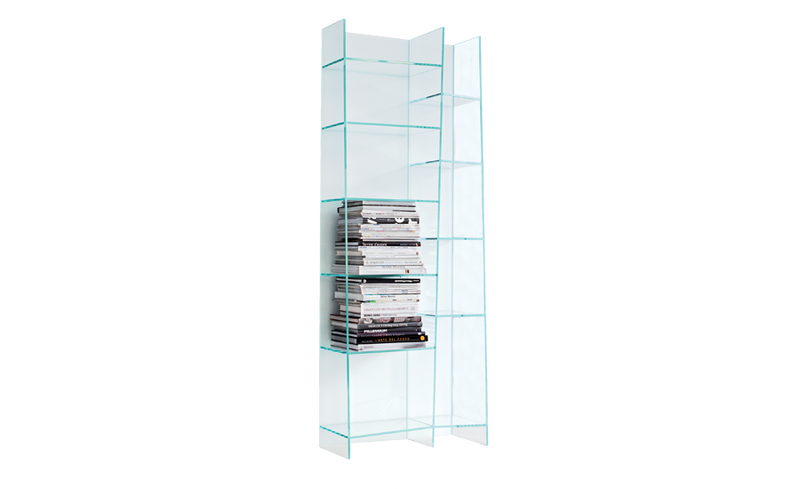 Delphi Italian Glass Bookcase